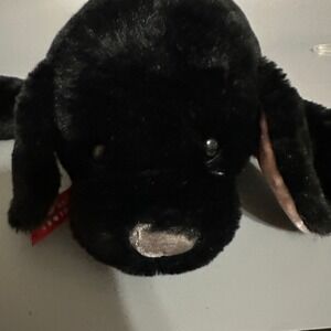 Two Blind Brothers Beacon Black Lab Guide Dog Plush Stuffed Animal NWT